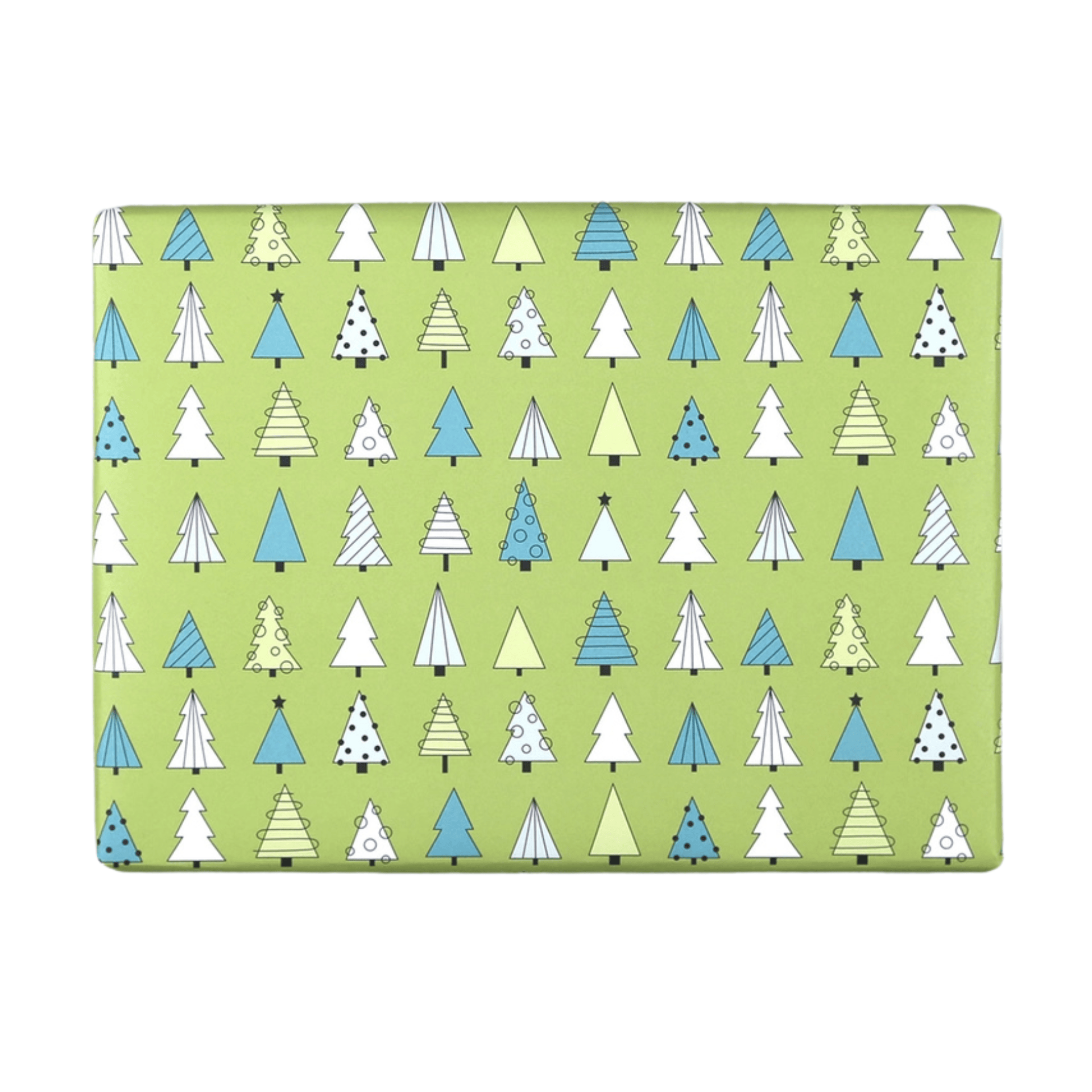 Kunst an Papier Carta regalo Foglio di carta regalo Christmas Green