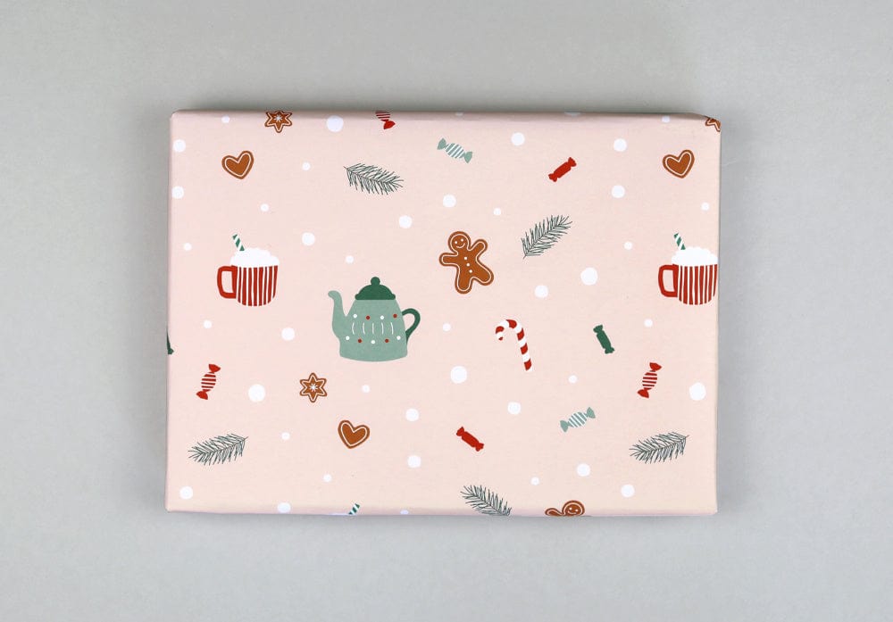 Kunst an Papier Carta regalo Foglio di carta regalo Pan di Zenzero