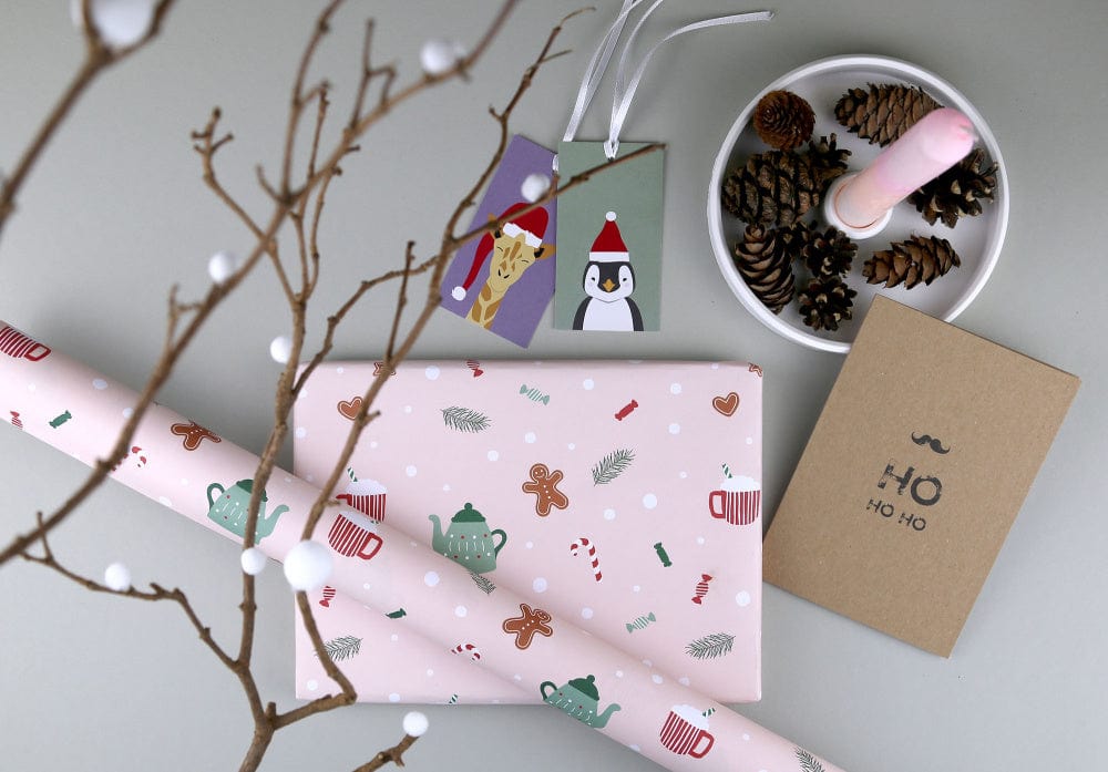 Kunst an Papier Carta regalo Foglio di carta regalo Pan di Zenzero