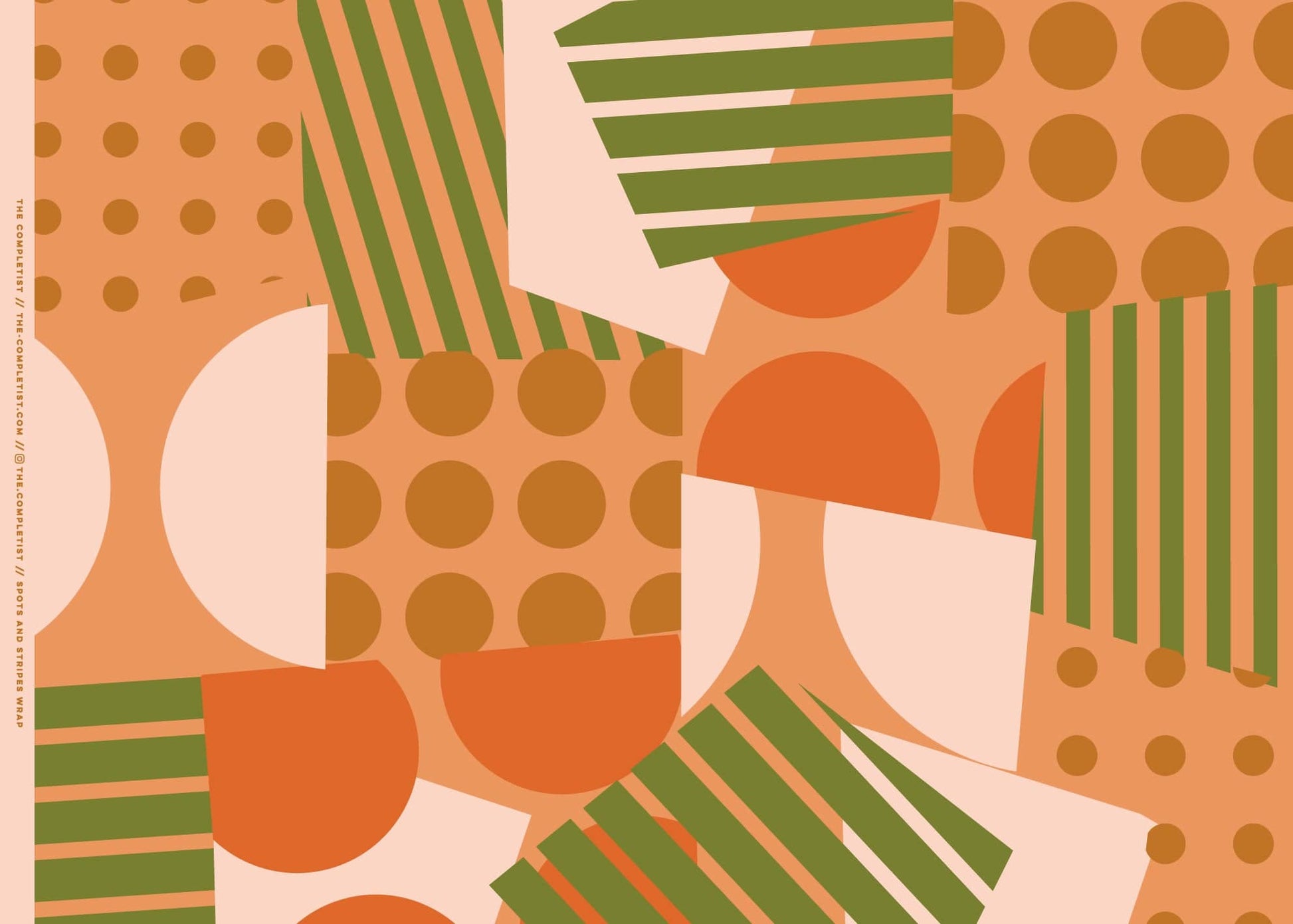 The Completist Carta regalo Foglio di carta regalo Spot&Stripe