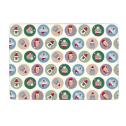 Kunst an Papier Carta regalo Foglio di carta regalo Wild Animals