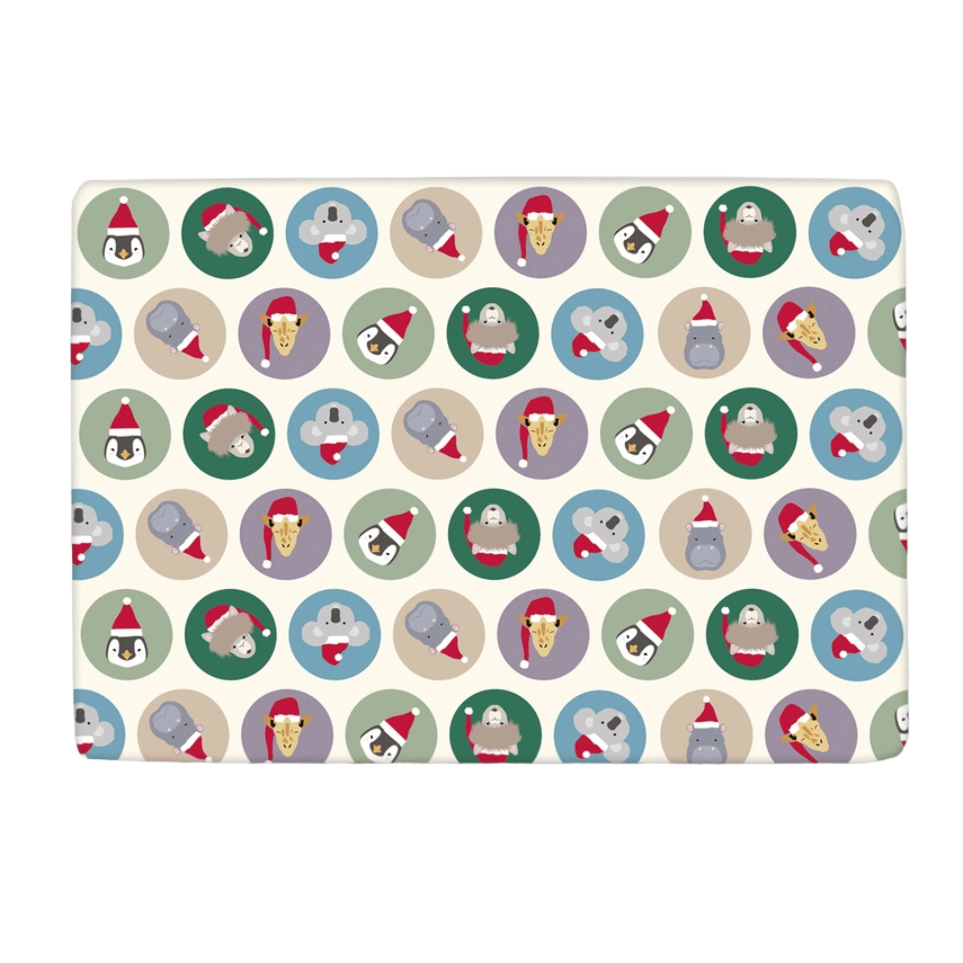 Kunst an Papier Carta regalo Foglio di carta regalo Wild Animals