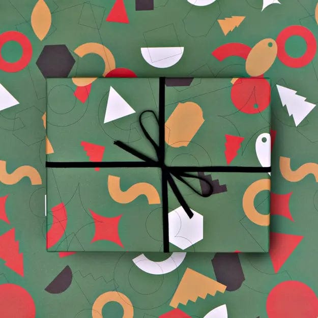 The Completist Carta regalo Foglio di carta regalo Xmas London