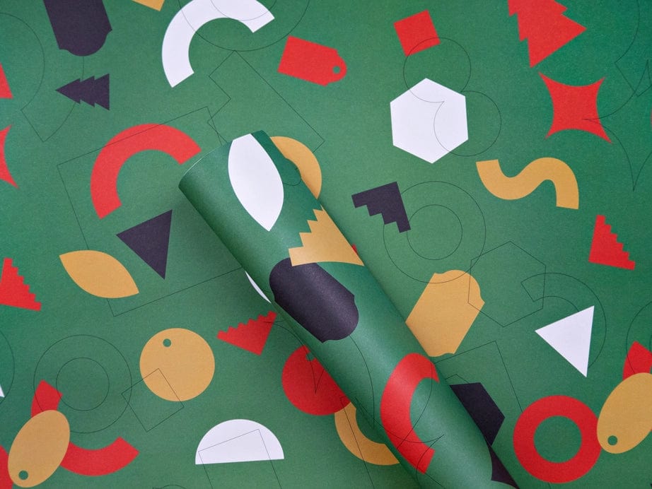 The Completist Carta regalo Foglio di carta regalo Xmas London