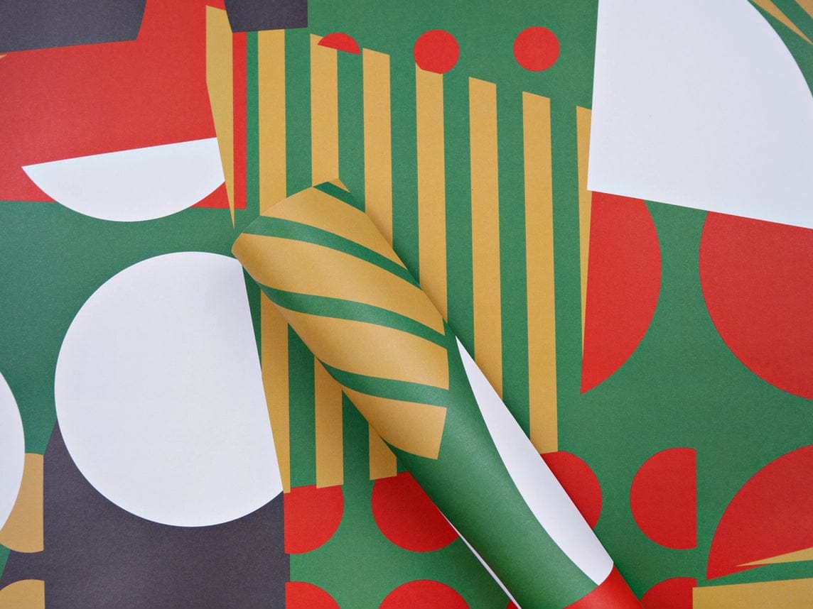 The Completist Carta regalo Foglio di carta regalo Xmas Spot