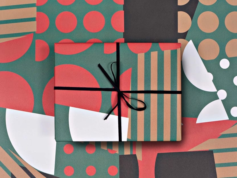 The Completist Carta regalo Foglio di carta regalo Xmas Spot