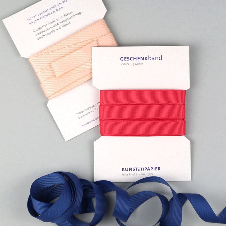 Kunst an Papier Carta regalo Nastro Gift - vari colori