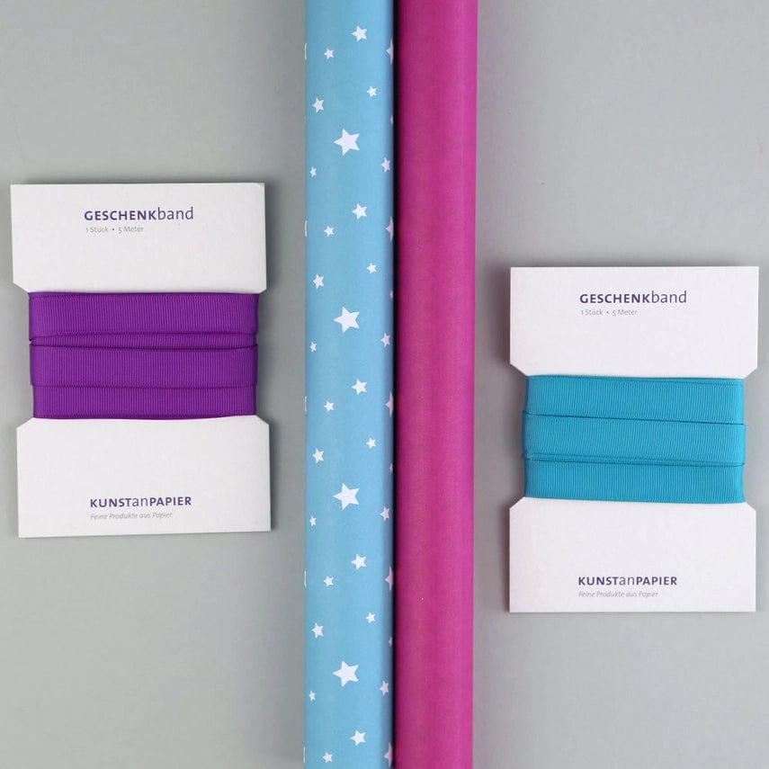 Kunst an Papier Carta regalo Nastro Gift - vari colori