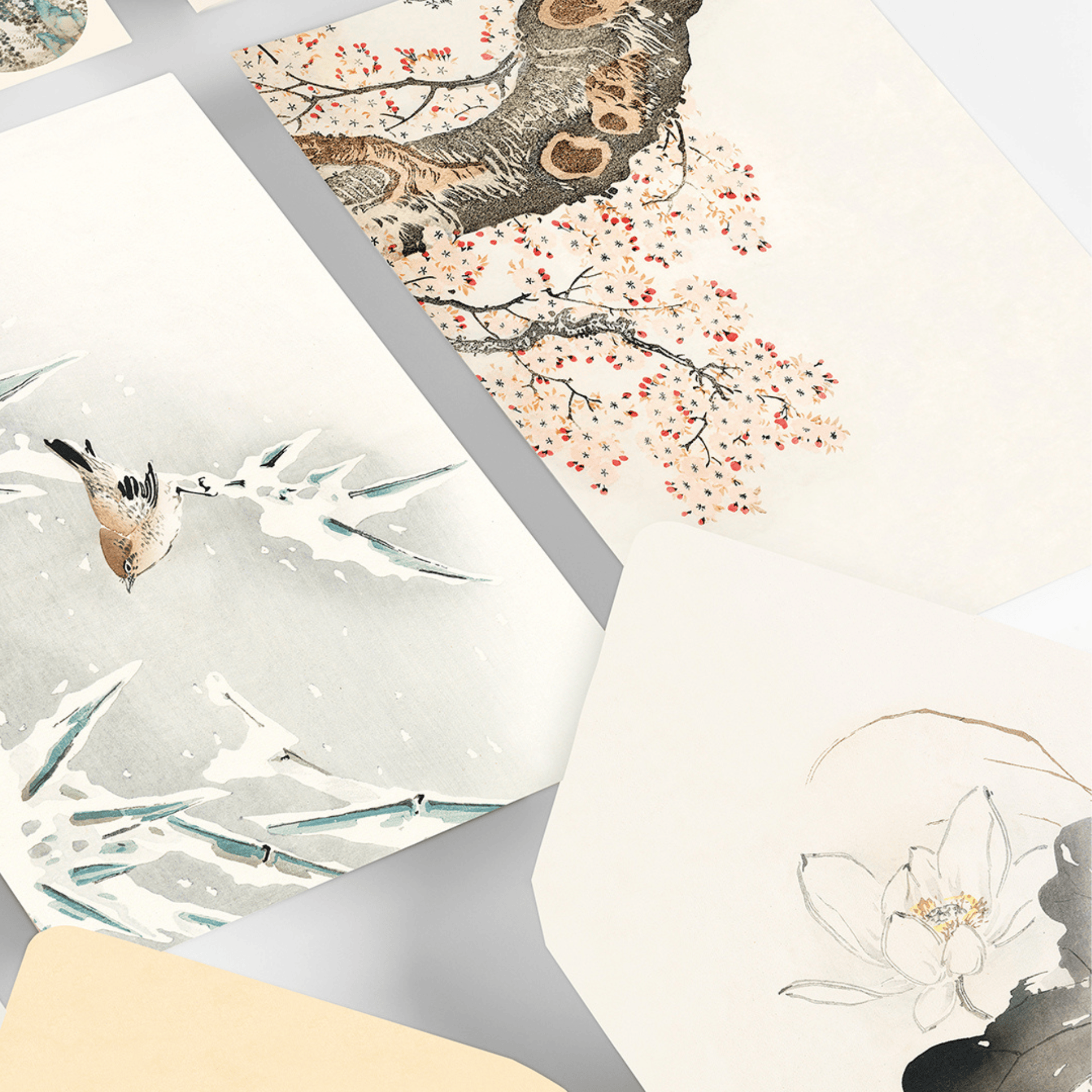 Pepin Press Carte da lettere Correspondence Set - Japanese Art