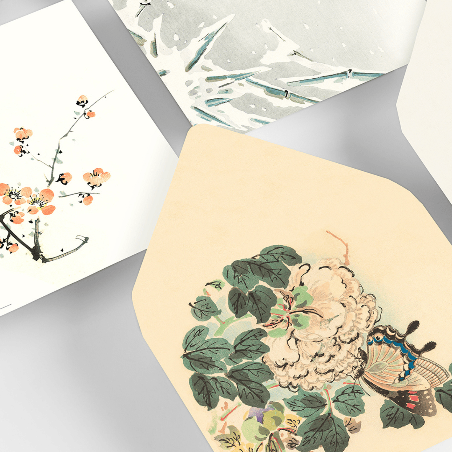 Pepin Press Carte da lettere Correspondence Set - Japanese Art
