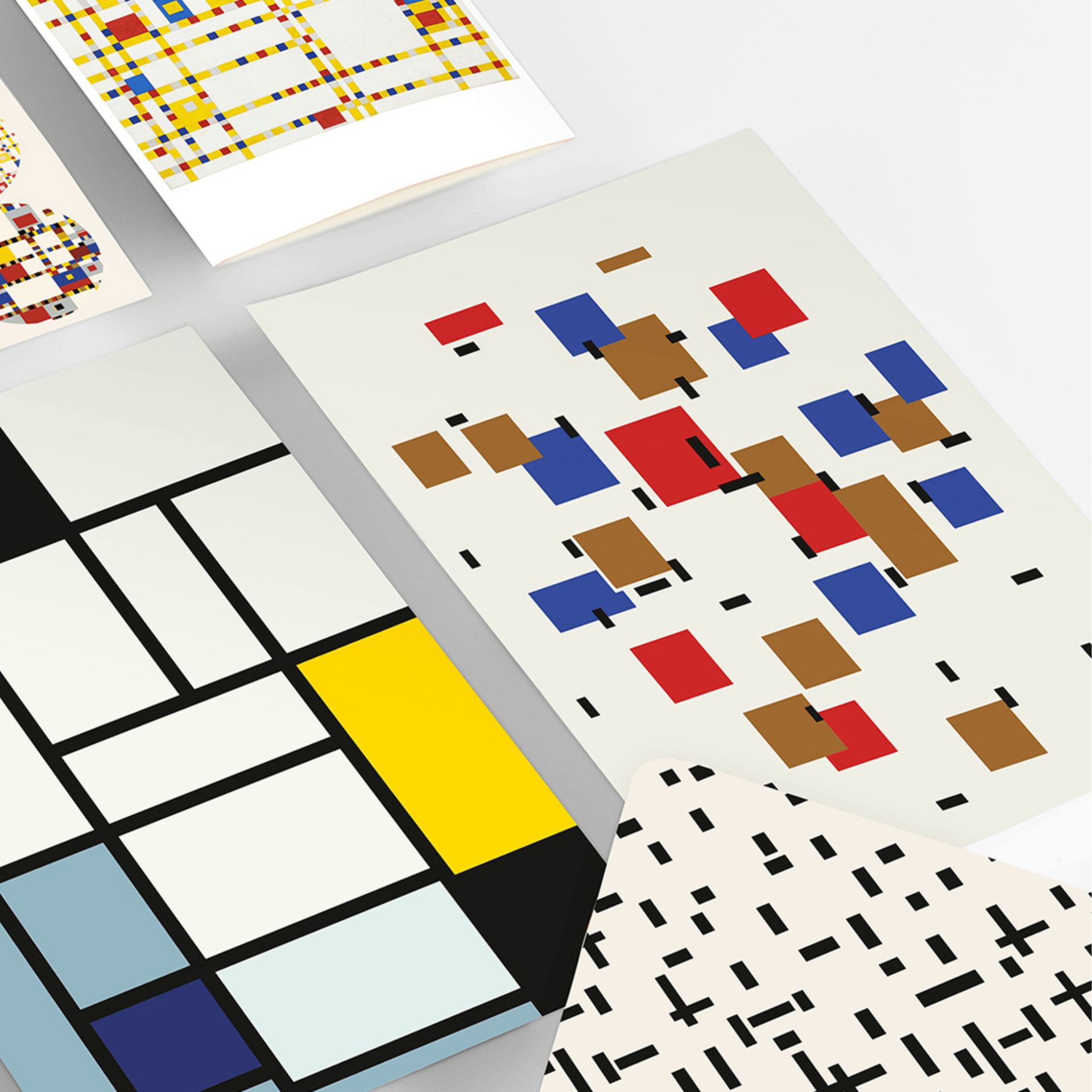 Pepin Press Carte da lettere Correspondence Set - Mondrian
