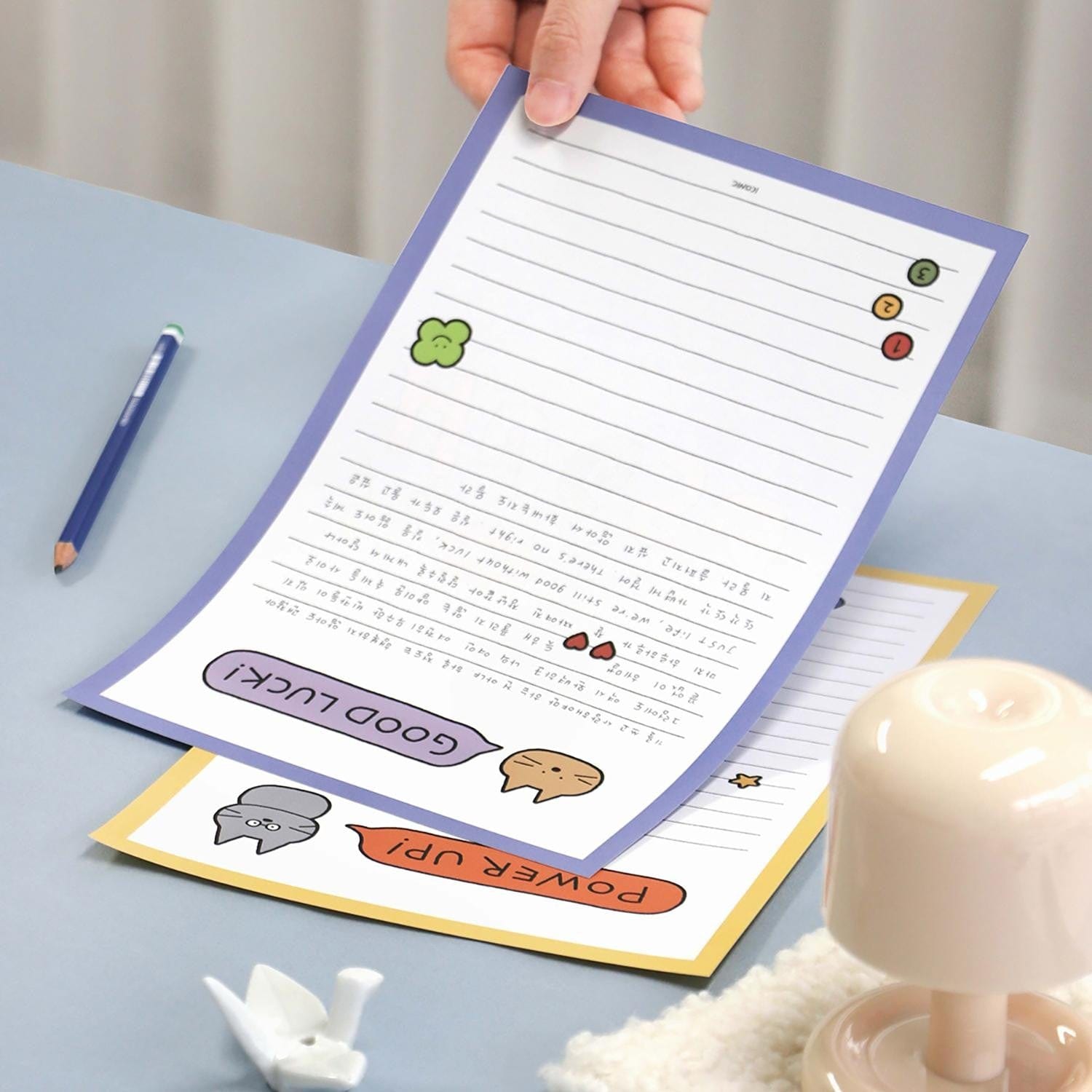 Iconic Carte da lettere Doodle Letter Pad