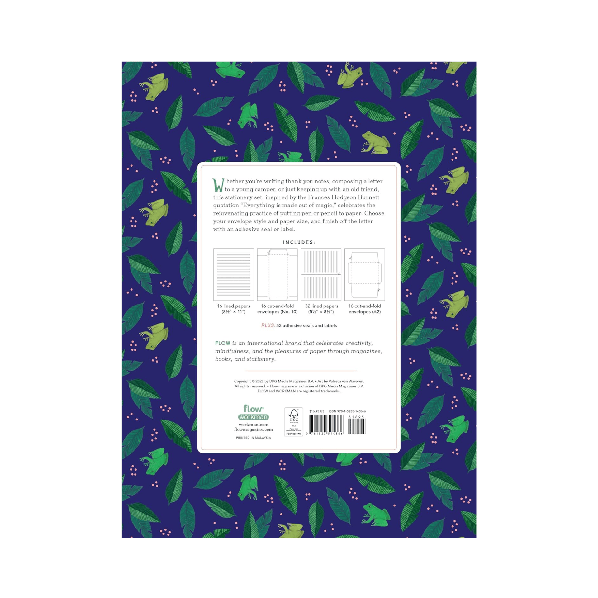 Flow Carte da lettere Flow – Everything Is Made Out of Magic - Stationery Pad