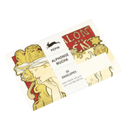 Pepin Press Carte da lettere Set 20 Buste Alphonse Mucha