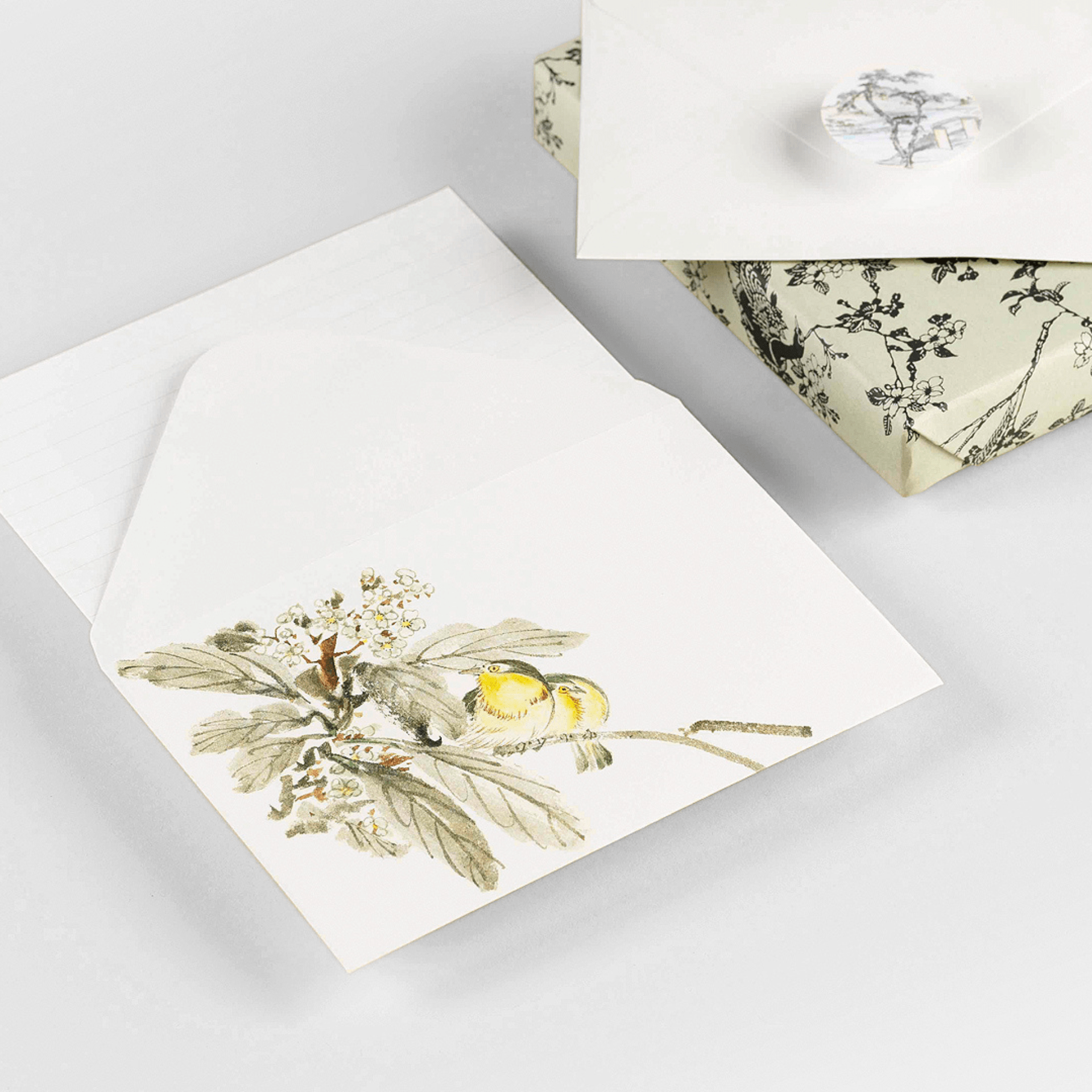 Pepin Press Carte da lettere Set 20 Buste Japanese Art