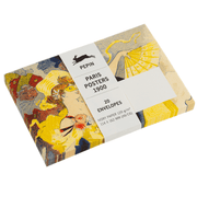 Pepin Press Carte da lettere Set 20 Buste Paris Posters 1900