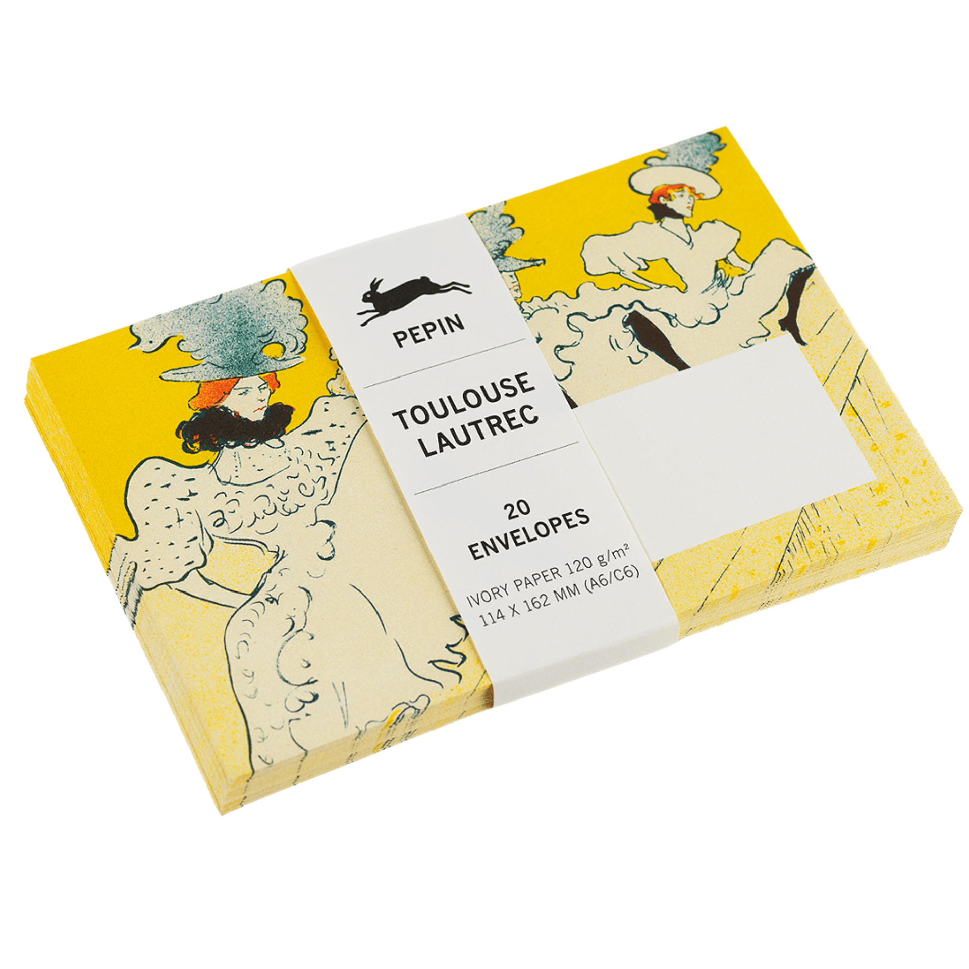Pepin Press Carte da lettere Set 20 Buste Toulouse Lautrec
