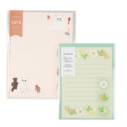 Midori Carte da lettere Set carta da lettere Greeting Life
