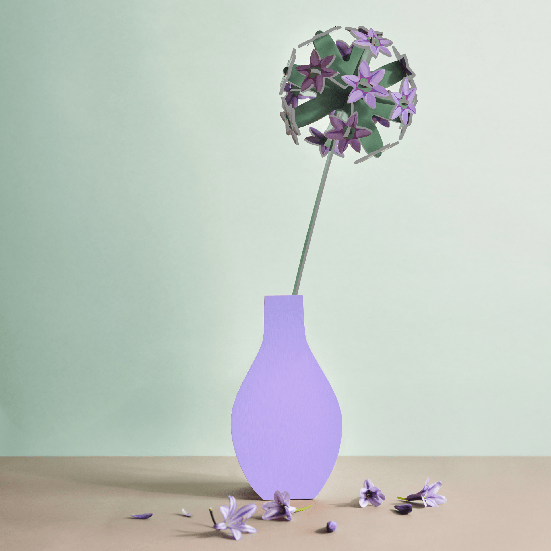 Studio Roof Decorazione parete Allium