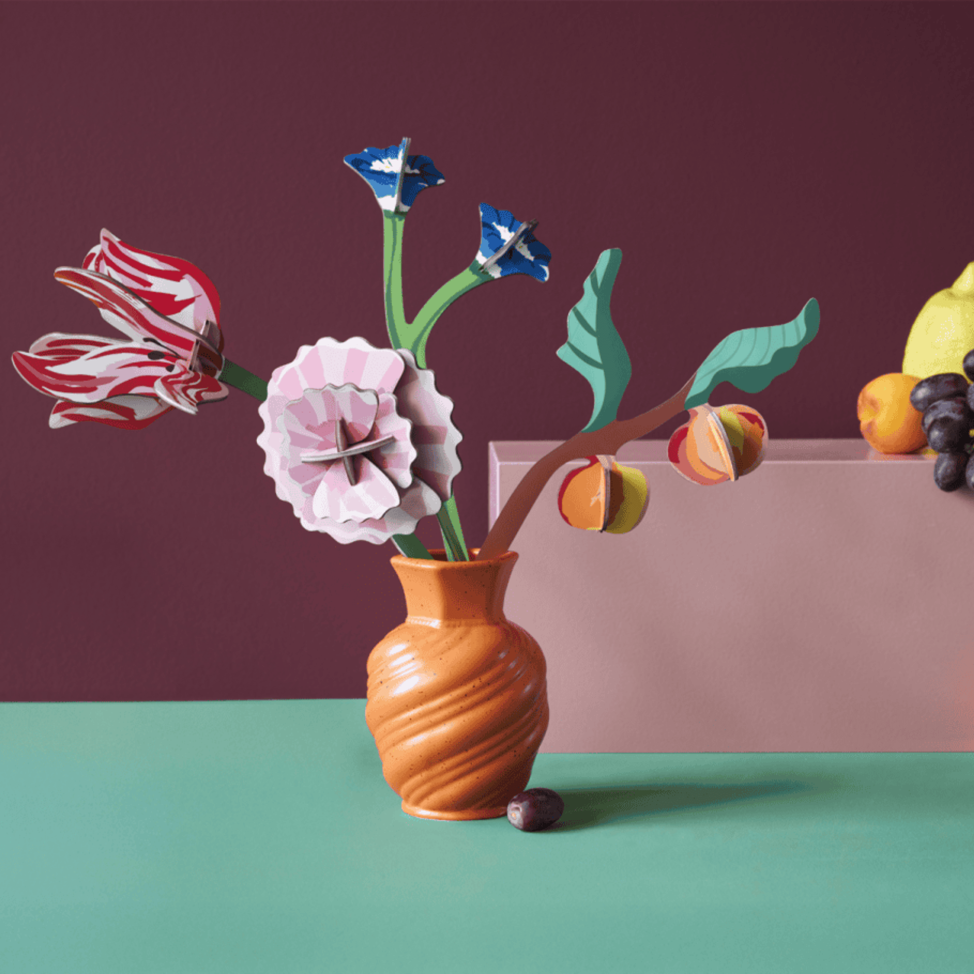 Studio Roof Decorazione parete Artist's Bouquet - Dutch Masters Bouquet