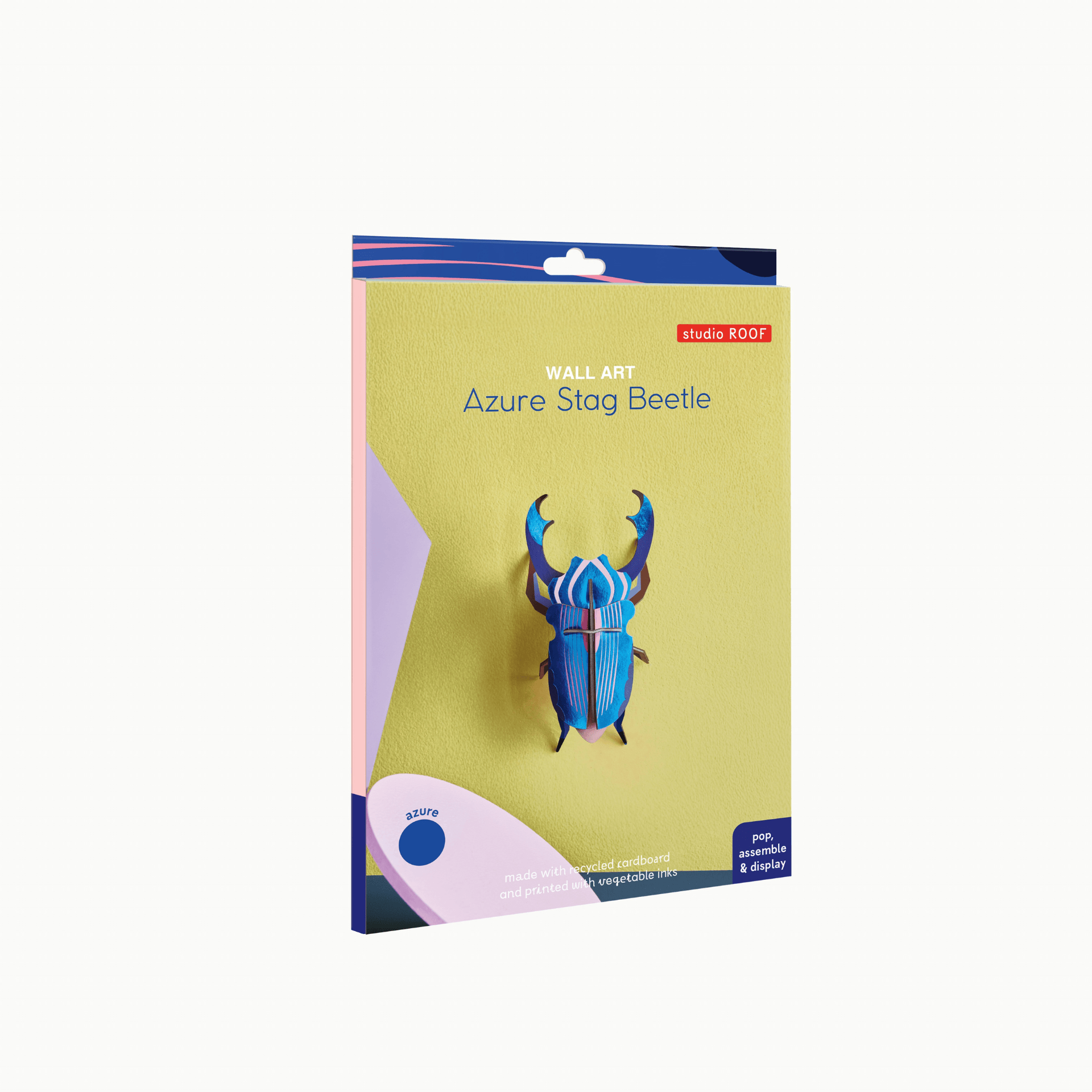 Studio Roof Decorazione parete Azure Stag Beetle