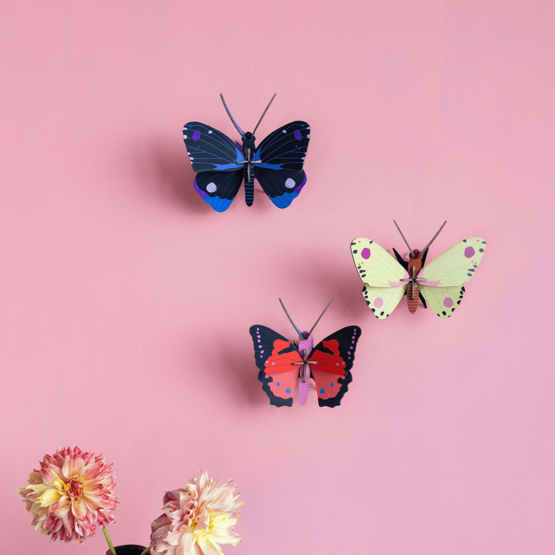 Studio Roof Decorazione parete Blue Diadem Butterfly