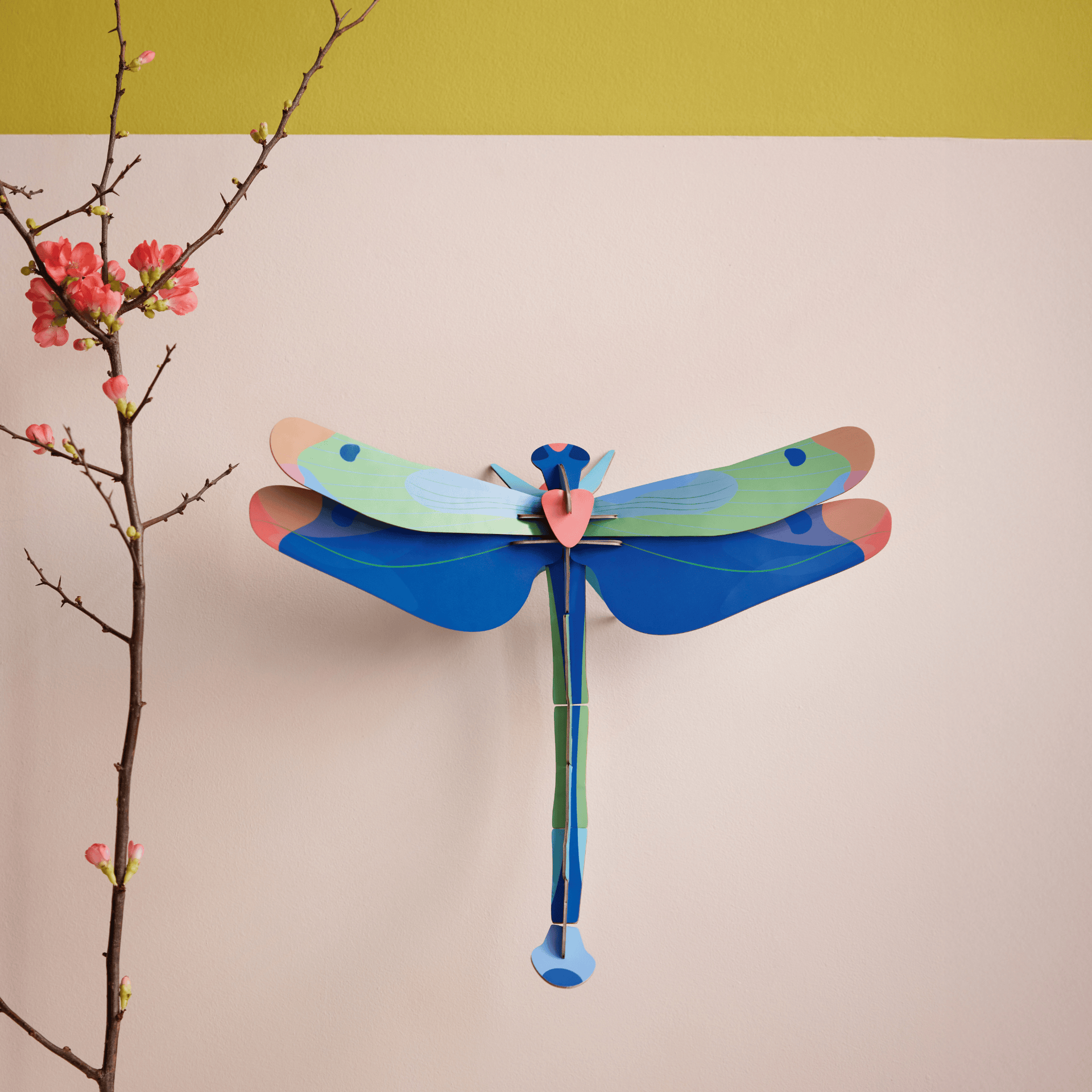 Studio Roof Decorazione parete Blue Dragonfly - new edition
