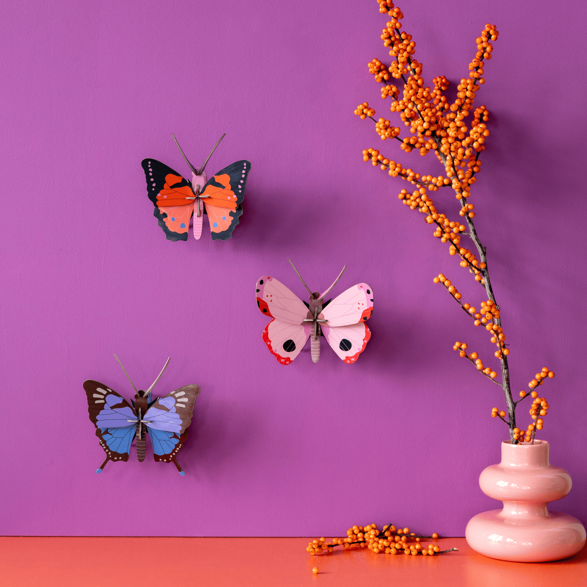 Studio Roof Decorazione parete Crysalus Butterfly