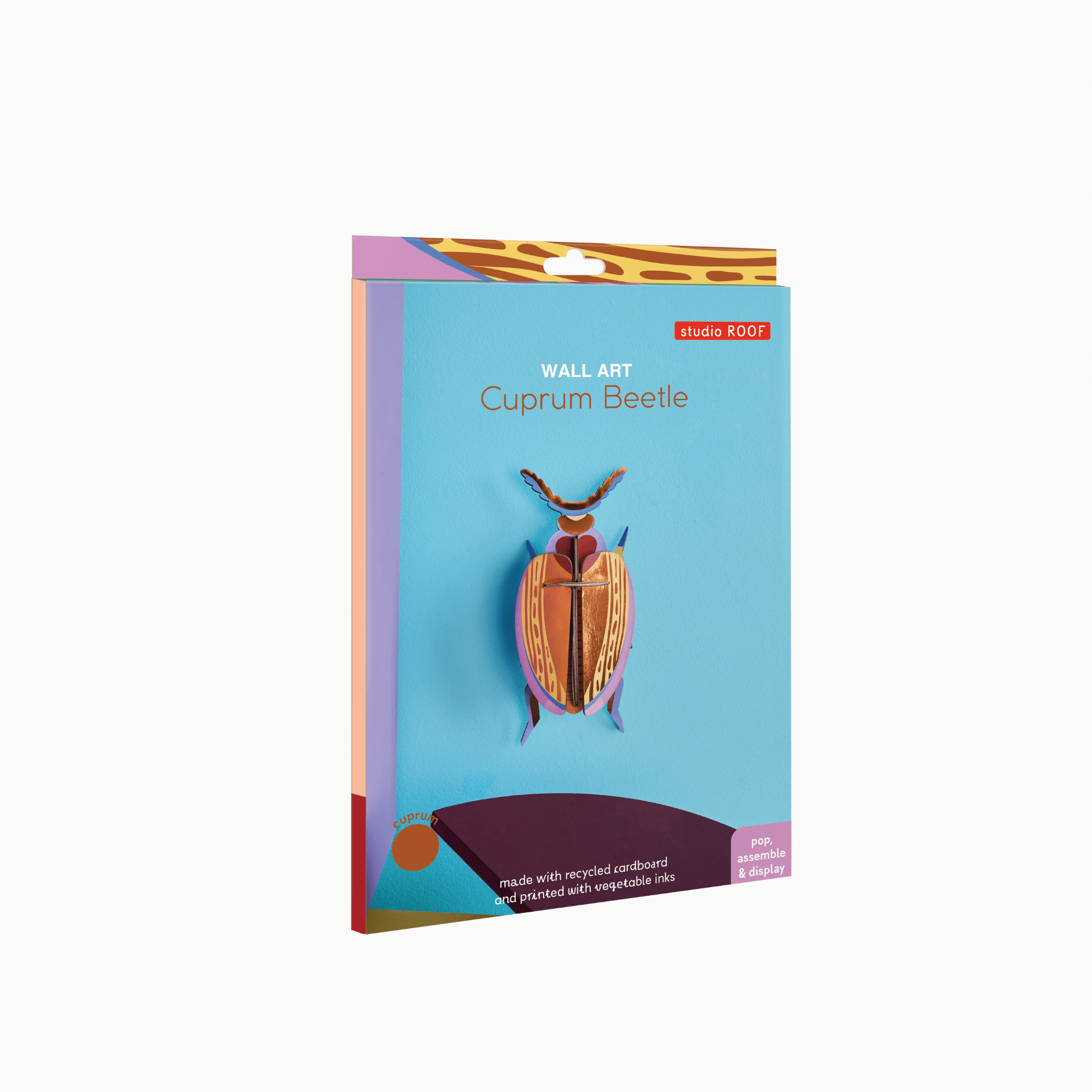 Studio Roof Decorazione parete Cuprum Beetle