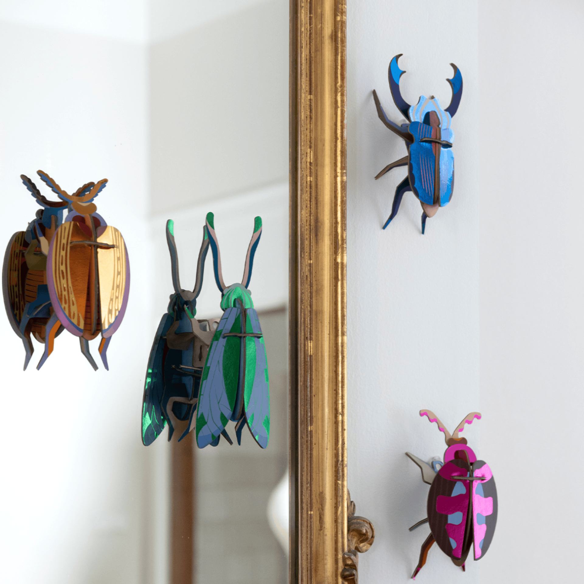 Studio Roof Decorazione parete Cuprum Beetle