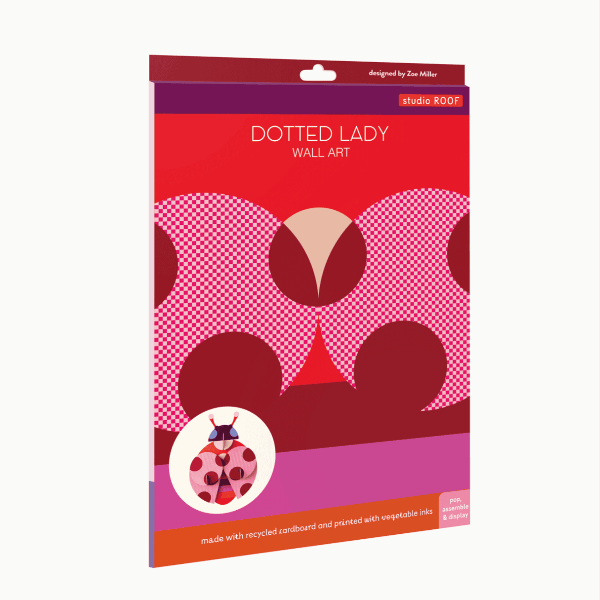 Studio Roof Decorazione parete Dotted Lady