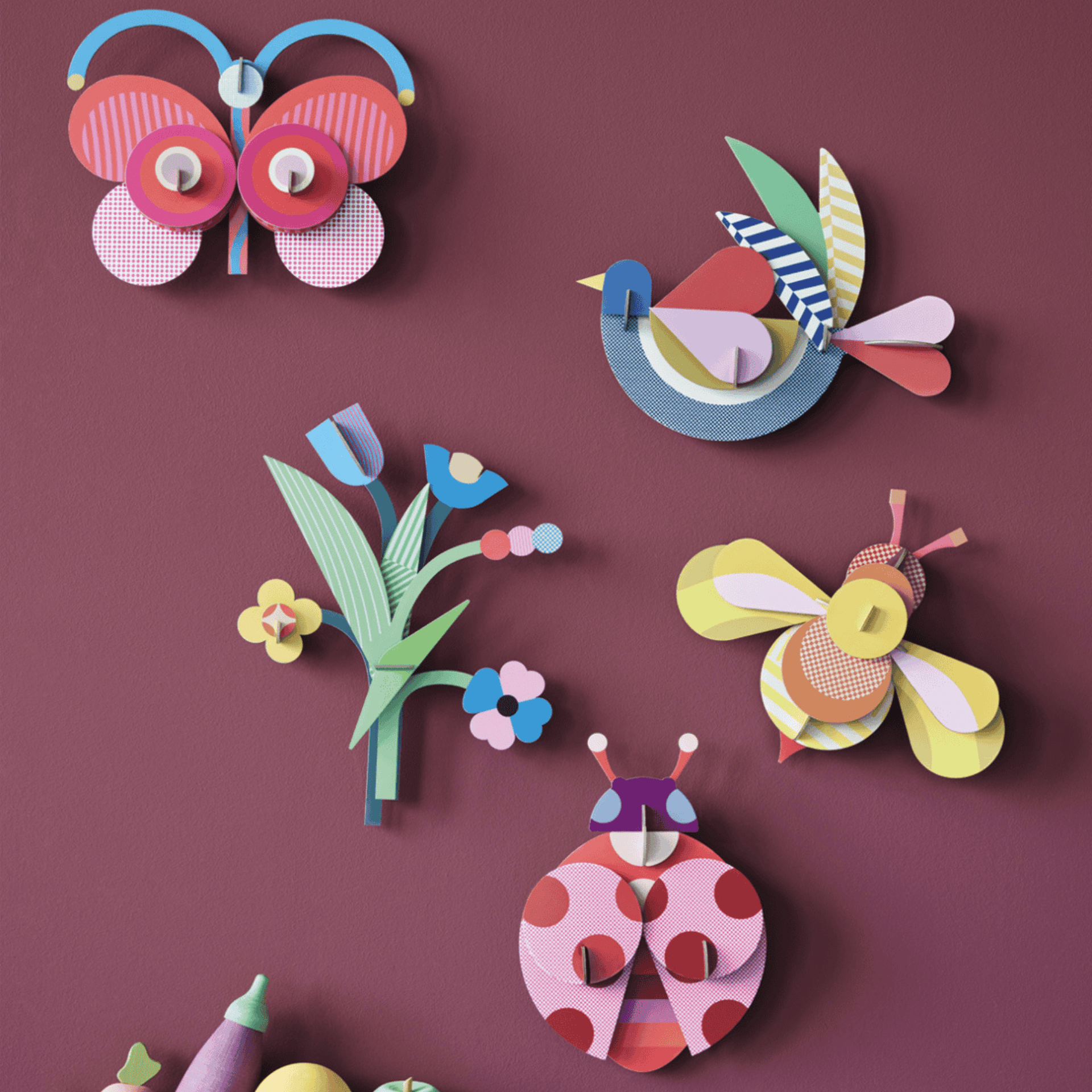 Studio Roof Decorazione parete Dotted Lady