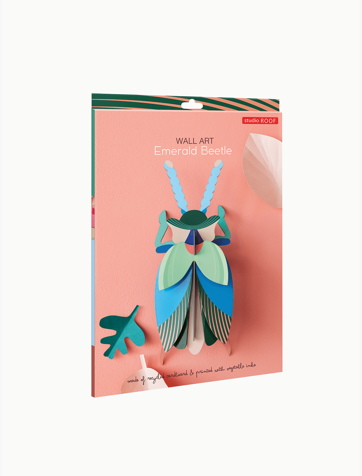 Studio Roof Decorazione parete Emerald Beetle