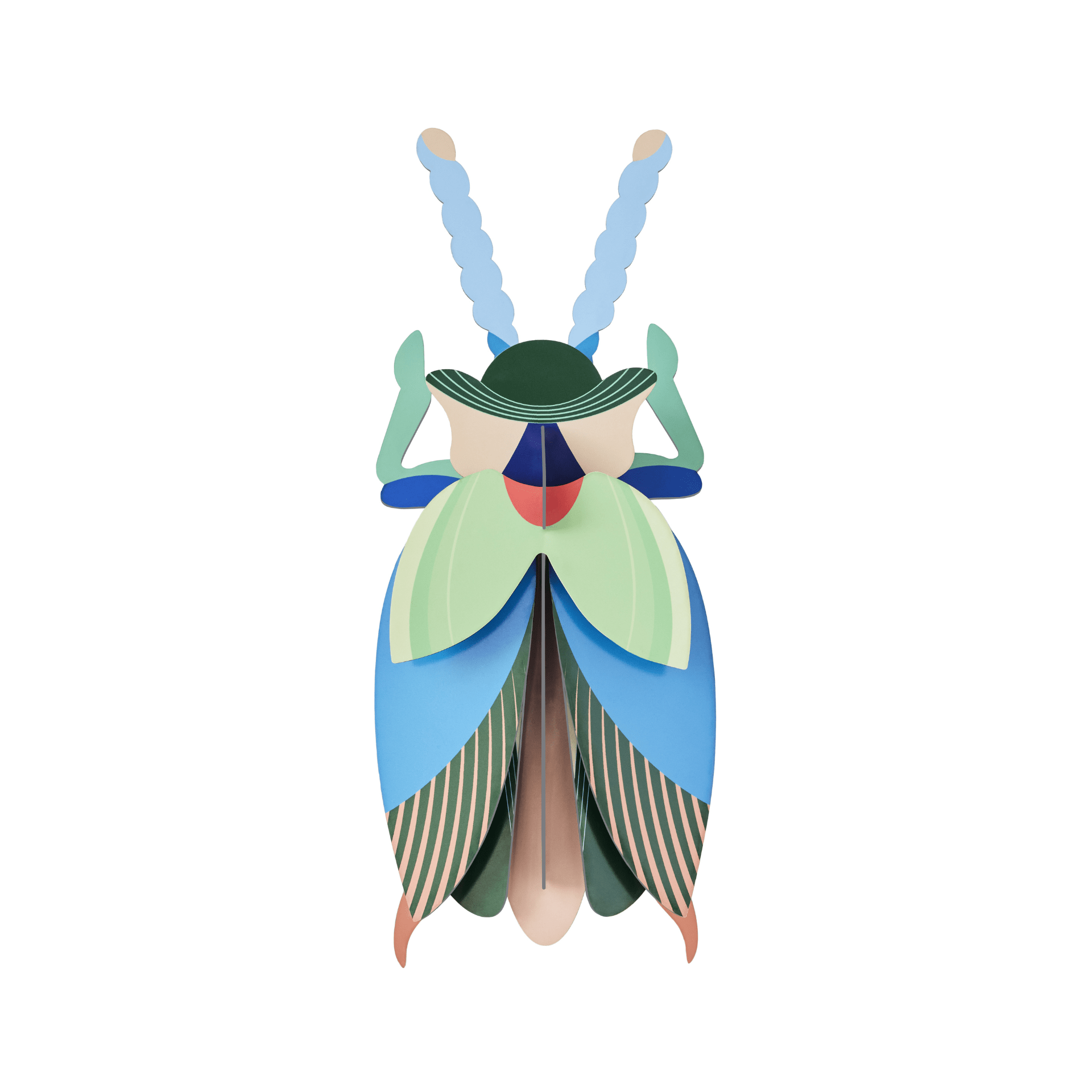 Studio Roof Decorazione parete Emerald Beetle