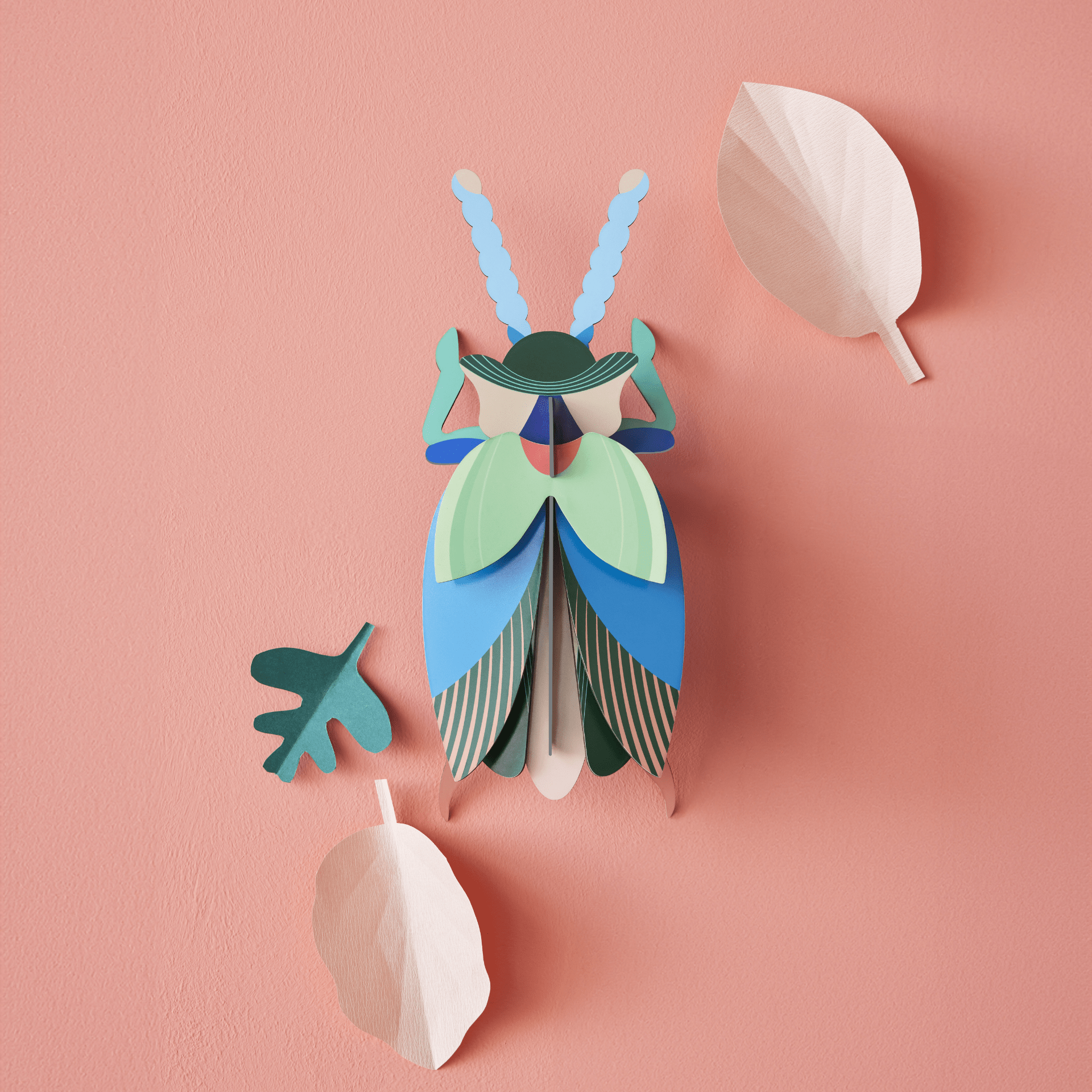 Studio Roof Decorazione parete Emerald Beetle