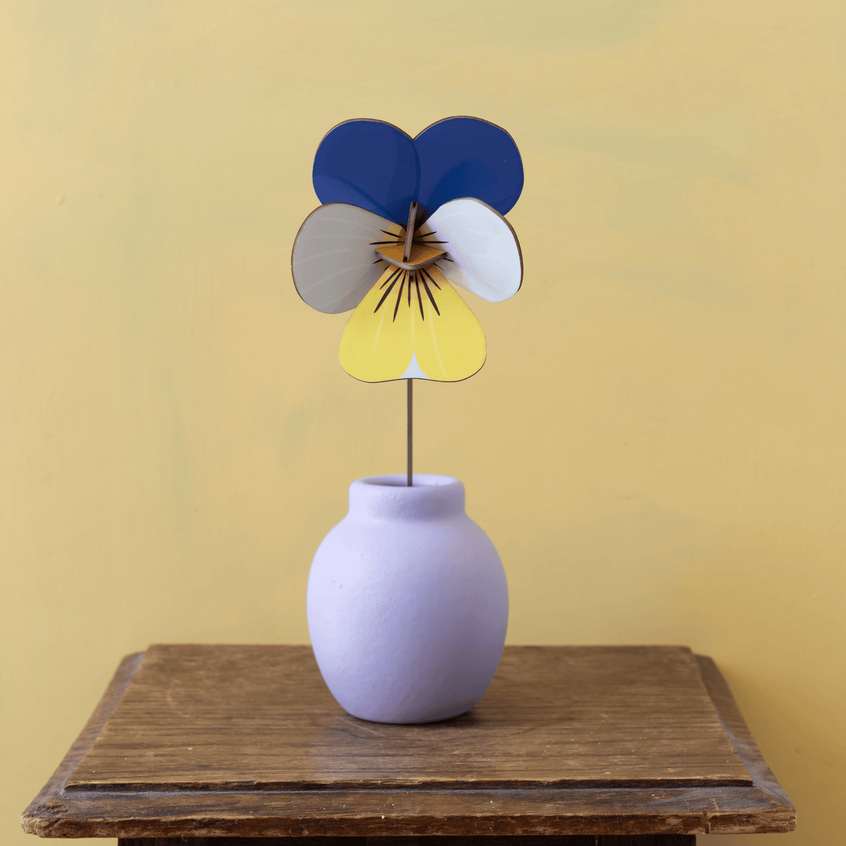 Studio Roof Decorazione parete Everlasting Flower Small - Wild Pansy
