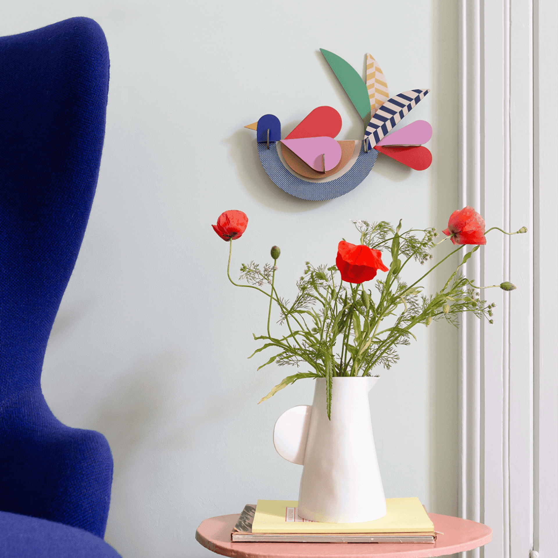 Studio Roof Decorazione parete Feathery Bird