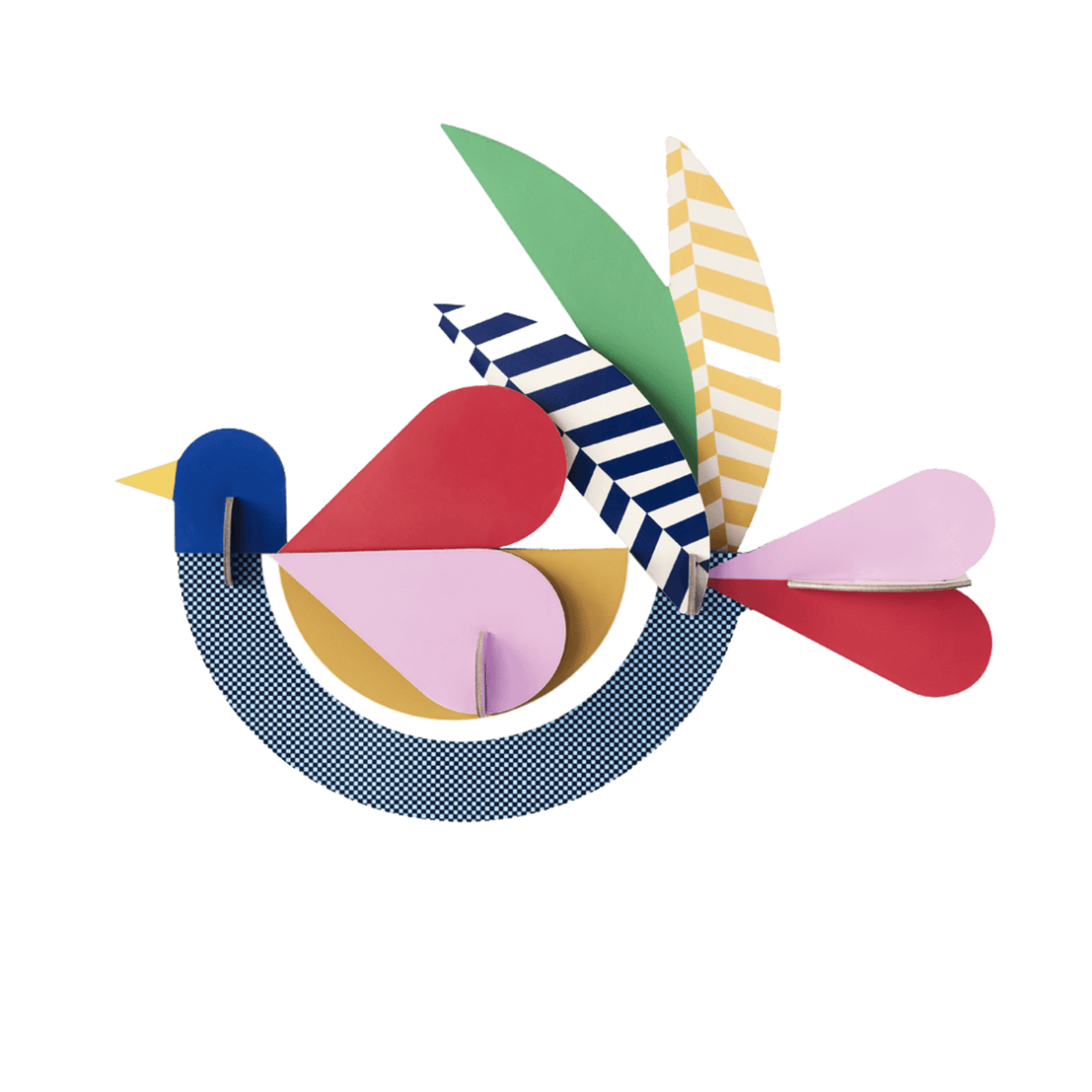 Studio Roof Decorazione parete Feathery Bird