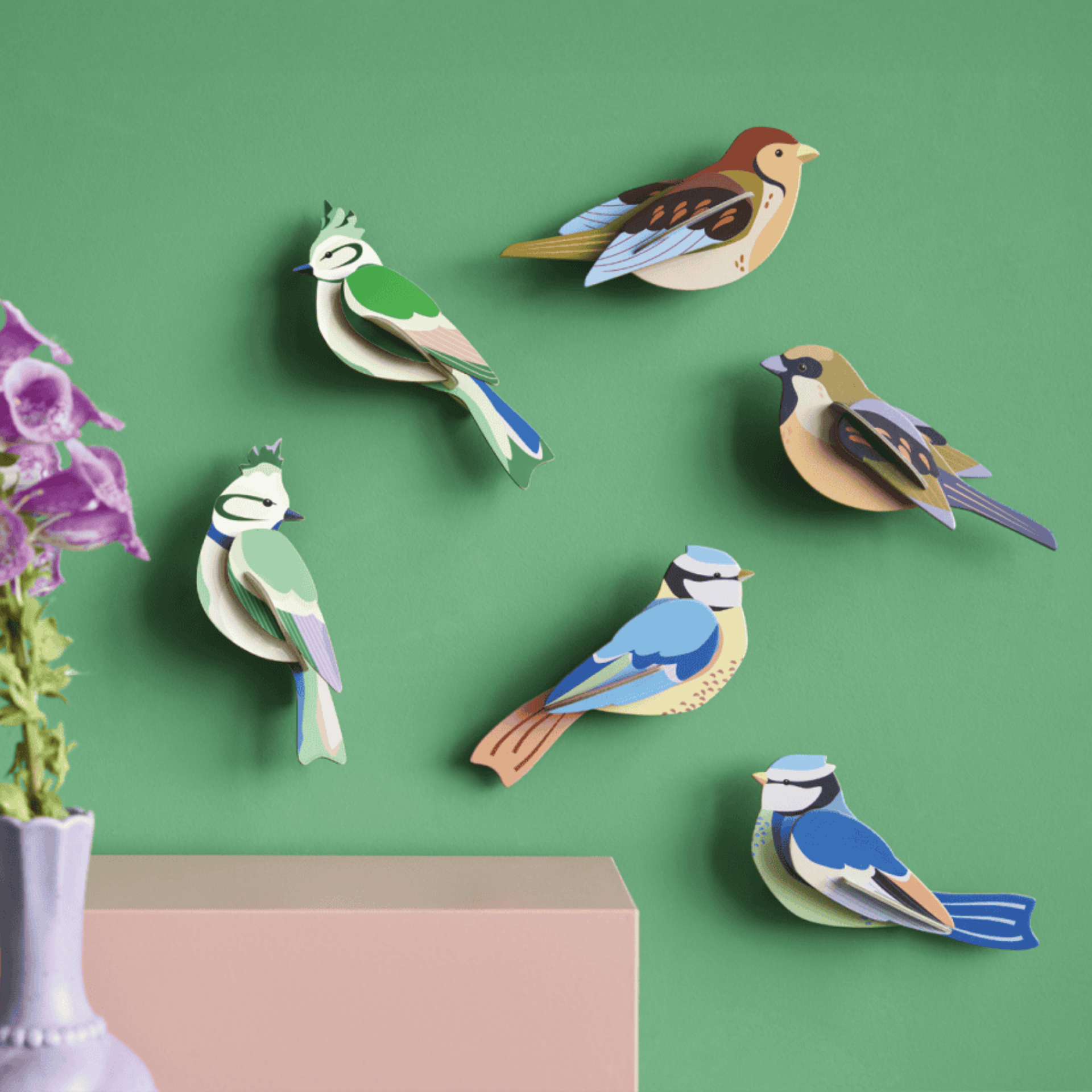 Studio Roof Decorazione parete Garden Bird - Forest Crests