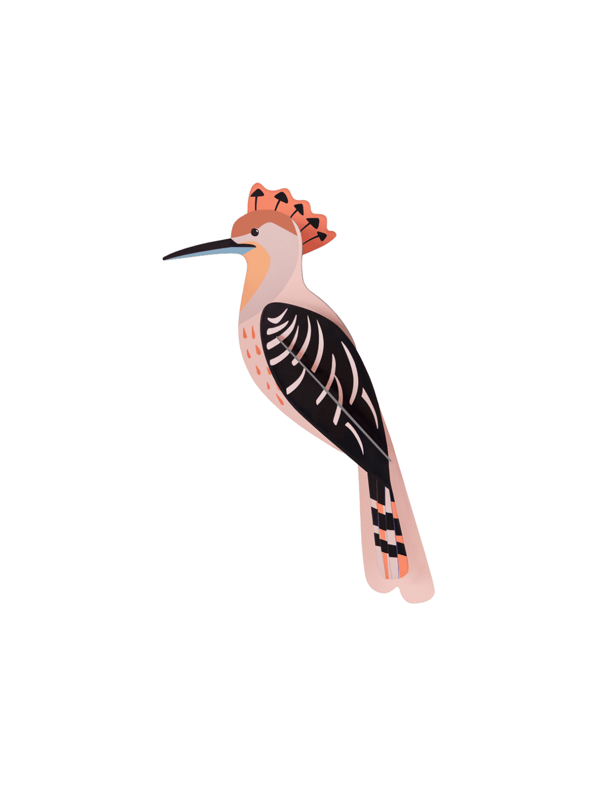 Studio Roof Decorazione parete Garden Bird - Hoopoe