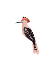 Studio Roof Decorazione parete Garden Bird - Hoopoe