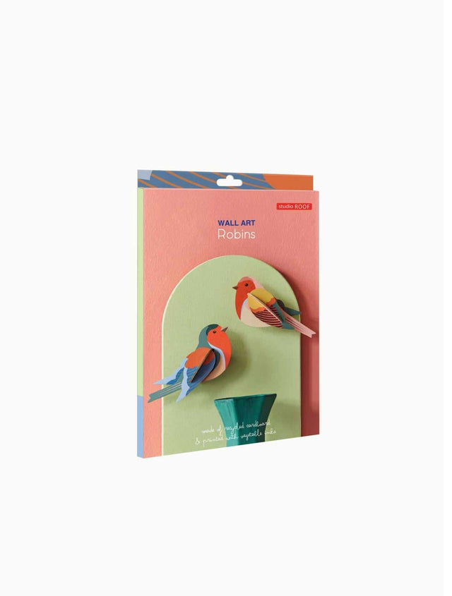 Studio Roof Decorazione parete Garden Bird - Robins