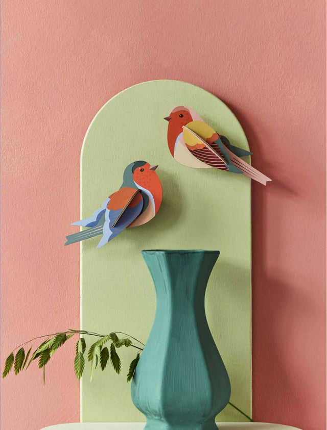 Studio Roof Decorazione parete Garden Bird - Robins