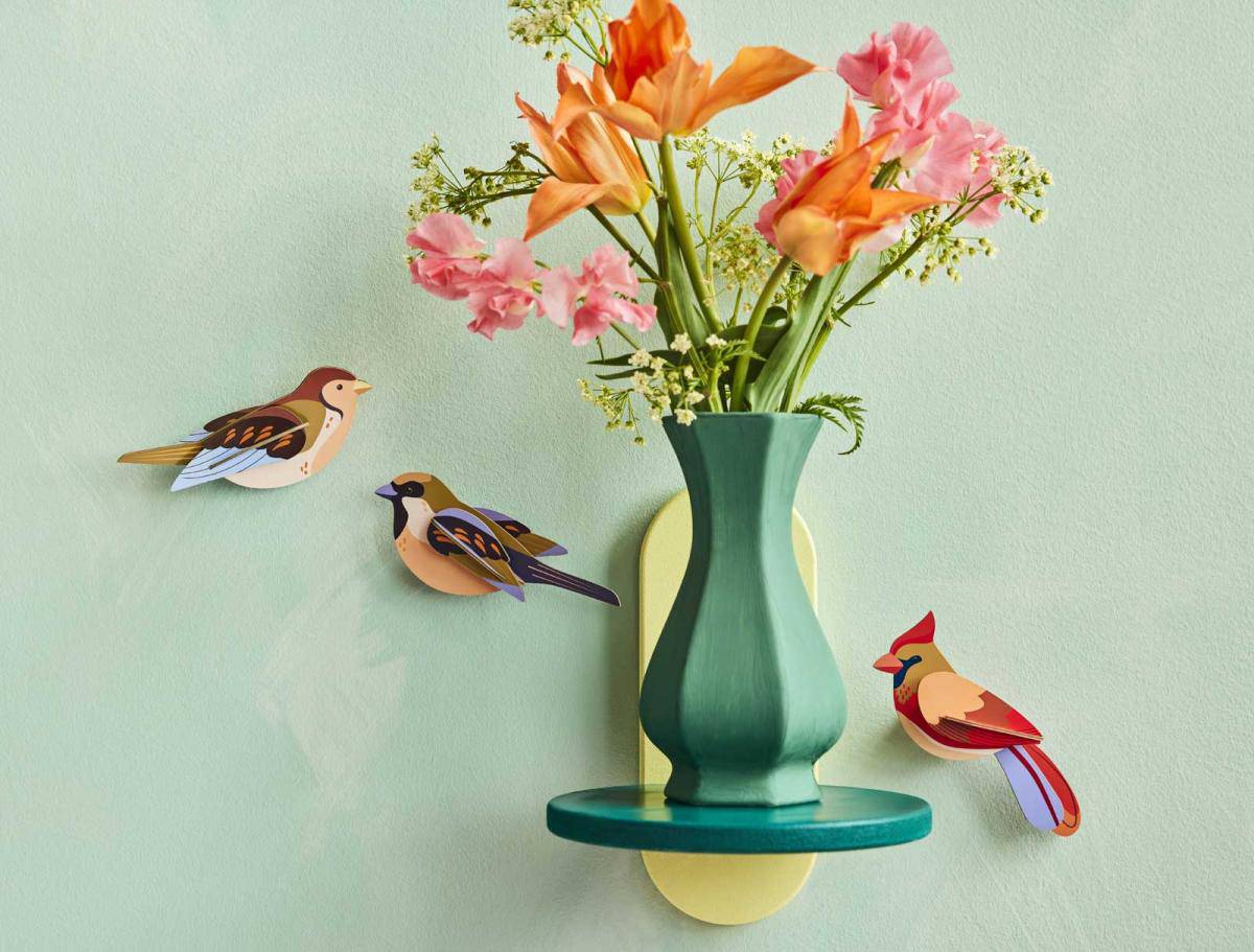 Studio Roof Decorazione parete Garden Bird - Sparrows