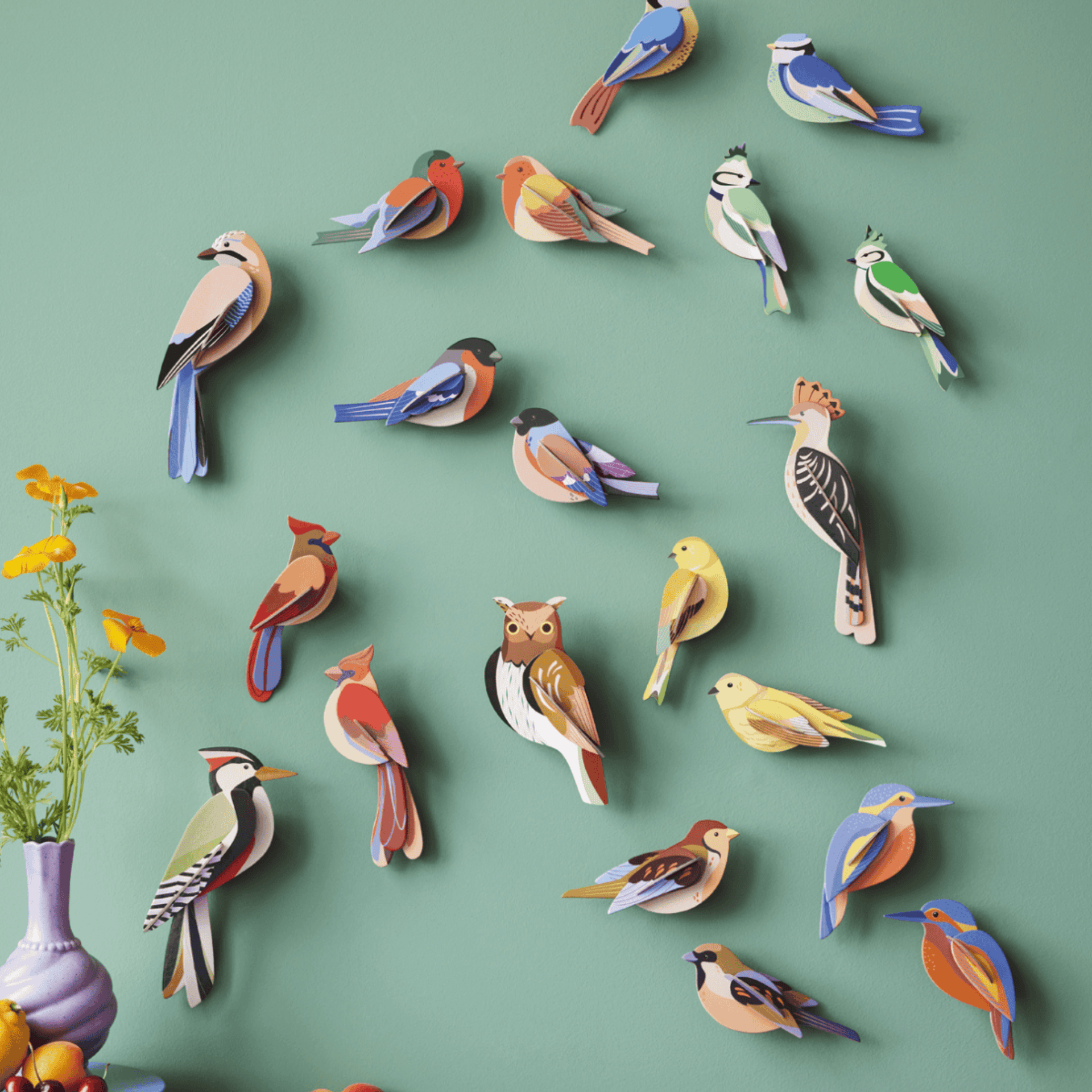 Studio Roof Decorazione parete Garden Bird - Tawny Owl