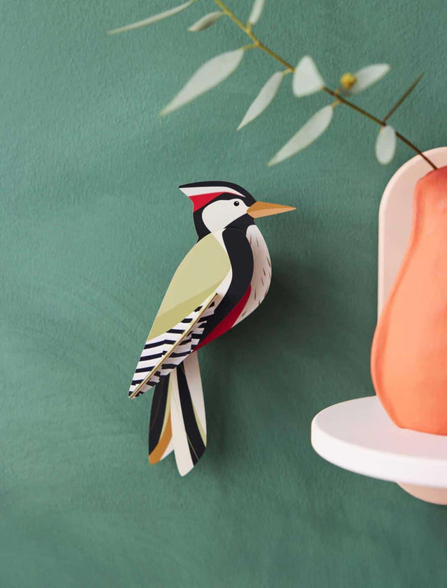 Studio Roof Decorazione parete Garden Bird - Woodpecker