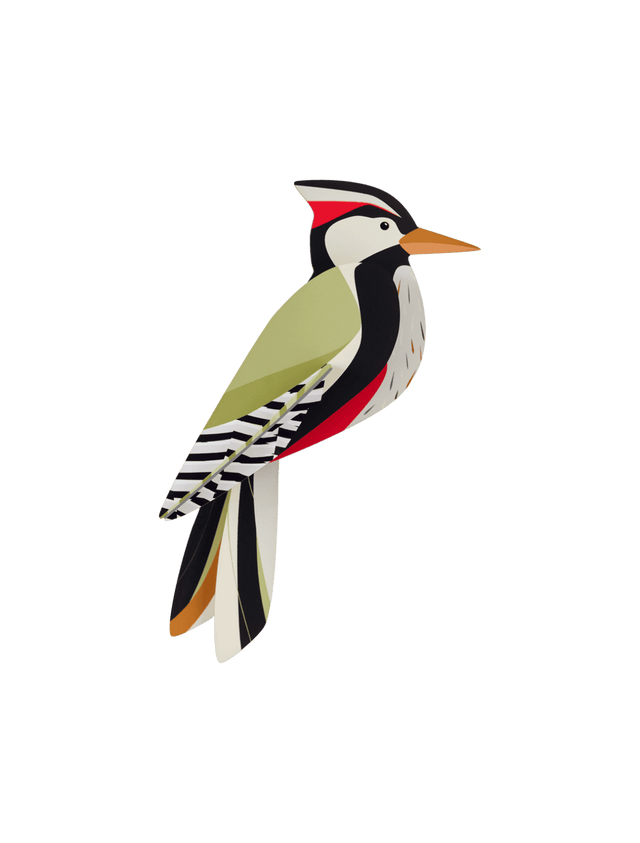 Studio Roof Decorazione parete Garden Bird - Woodpecker