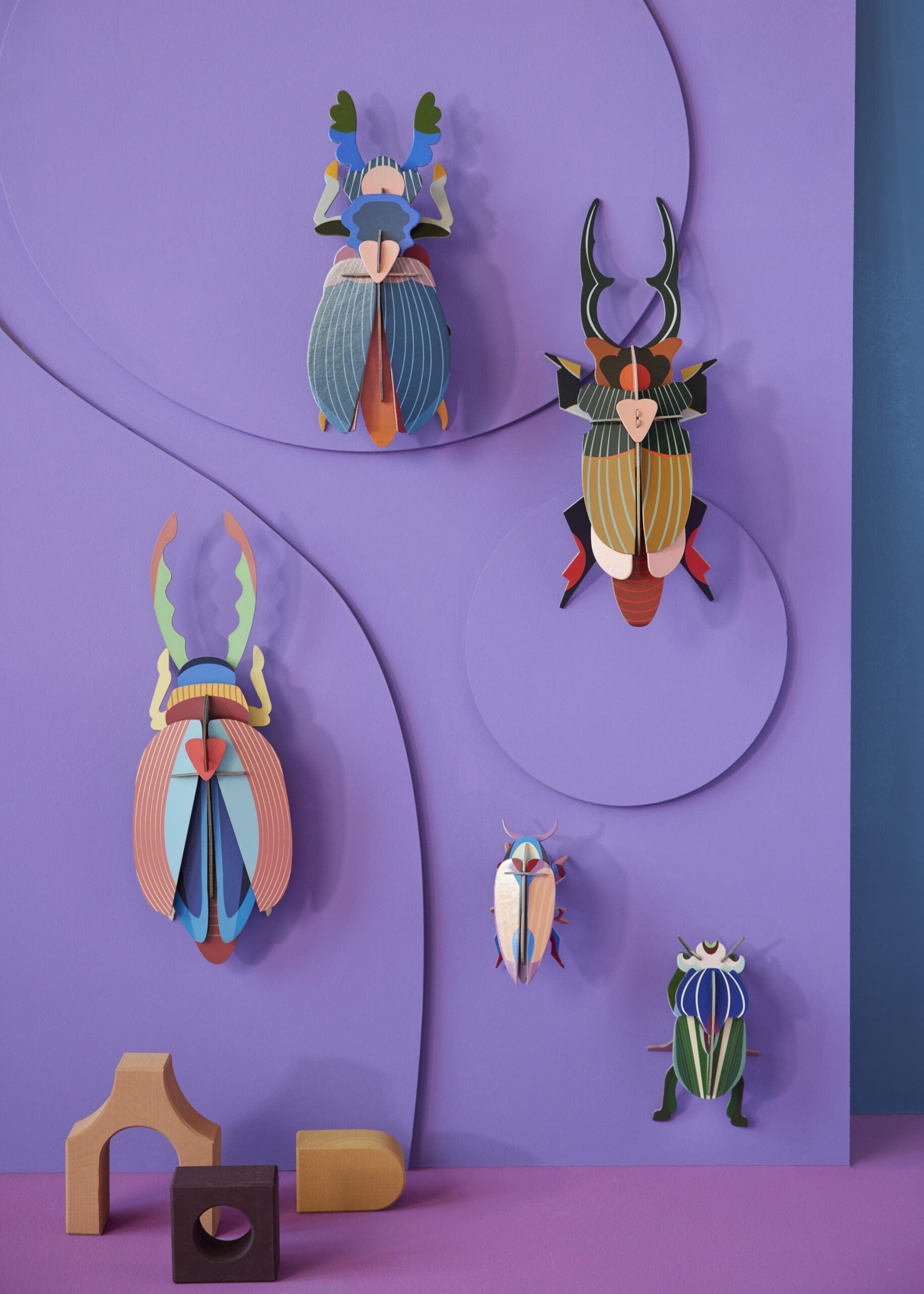 Studio Roof Decorazione parete Imperial Beetle