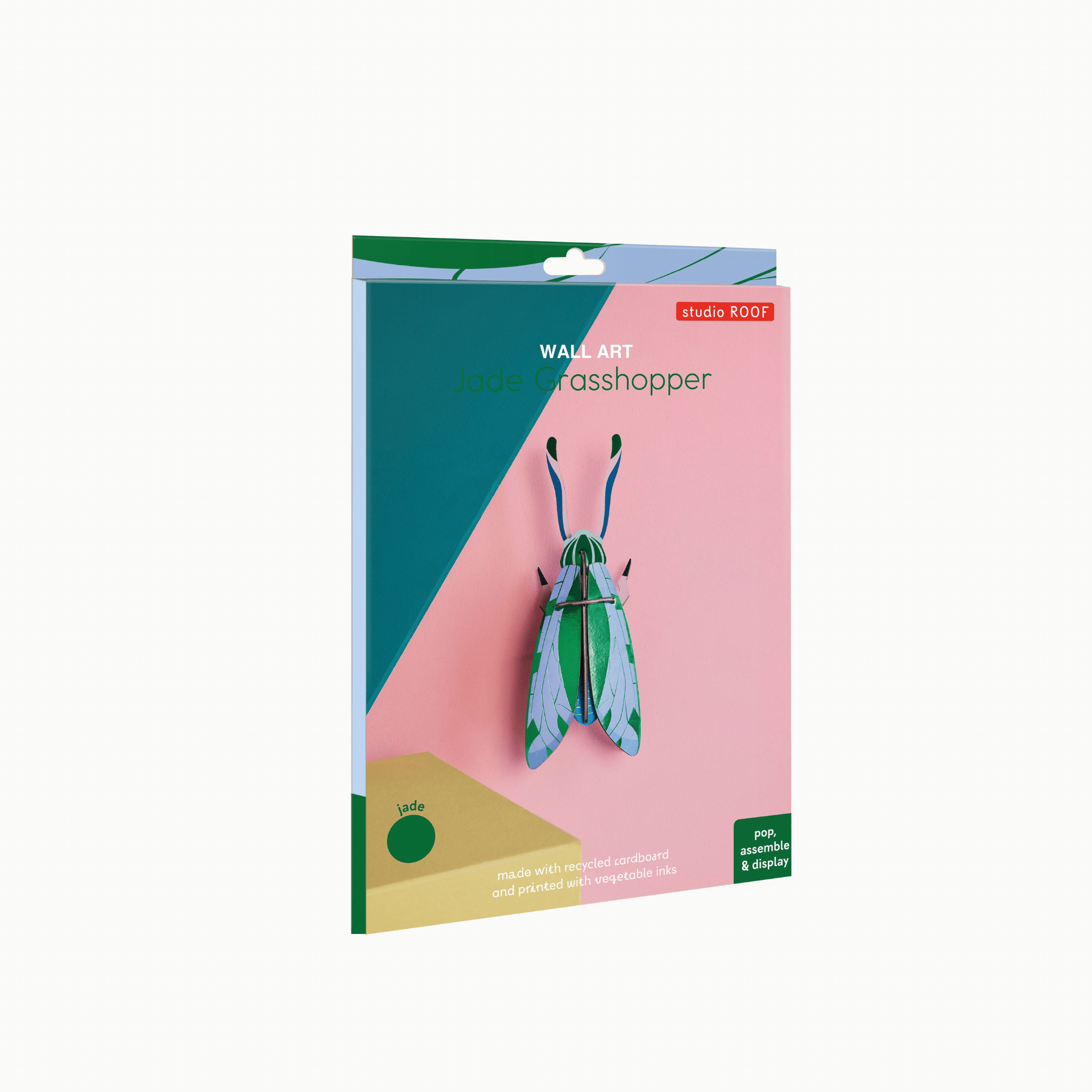 Studio Roof Decorazione parete Jade Grasshopper Beetle