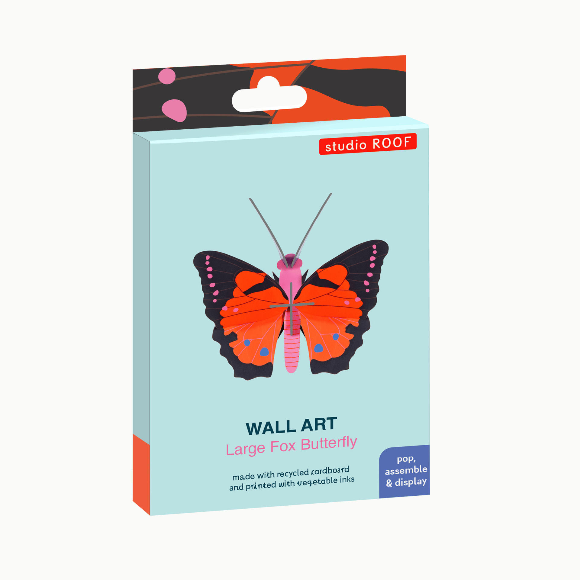 Studio Roof Decorazione parete Large Fox Butterfly